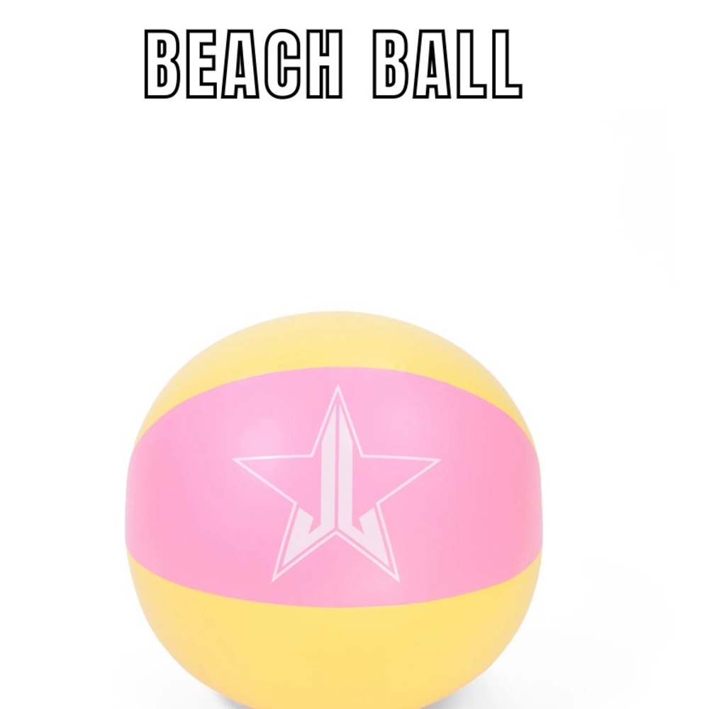 🏖HOST PICK Jeffrey Star BeachBall 🏖 With his logo 🏖